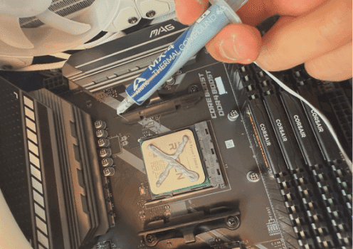 Apply thermal paste